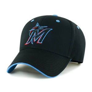 MLB Miami Marlins Boys' Moneymaker Snap Hat - 1 of 2