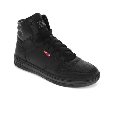 Levi's Kids Drive Hi Synthetic Leather Casual Hightop Sneaker Shoe