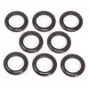 Dritz Set of 8 Home 1-9/16" Curtain Grommets Bronze: Plastic Sewing Fasteners, Eyelets, Brown, 1.56" Width - 2 of 4