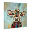 Stupell Industries Brushed Painting Cow Animal Canvas Wall Art - 3 of 4