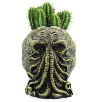 Toy Vault Cthulhu Planter Pot Monster Resin Planter Inspired by H.P. Lovecraft