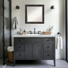 Amanti Art Odin Antique Bronze Beveled Wood Framed Bathroom Vanity Wall Mirror - 4 of 4