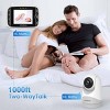 HelloBaby 3.2" Video Baby Monitor with Remote Pan-Tilt Zoom (HB6232) - White - 2 of 4