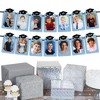 Big Dot of Happiness Light Blue Grad - Best is Yet to Come - DIY Light Blue Graduation Party Decor - K-12 School Picture Display - Photo Banner - 2 of 4
