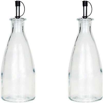 Amici Home Italiano Oil Bottle with Cork, Set of 2, 14oz.