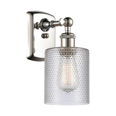 Cobbleskill - 1 Light Wall Sconce In Industrial Style-9 Inches Tall and 5 Inches Wide