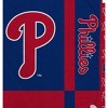 MLB Philadelphia Phillies Reverse Block Double Sided Ultra Cozy Blanket - 2 of 3