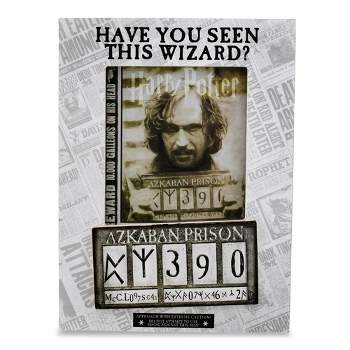 Silver Buffalo Harry Potter "Have You Seen This Wizard" Photo Frame | Holds 4 x 6 Inch Pictures