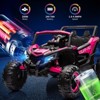 24V Ride On UTV Car for Kids, Remote Control, 200W Motors, LED Lights, USB Music, Spring Suspension - 4 of 4