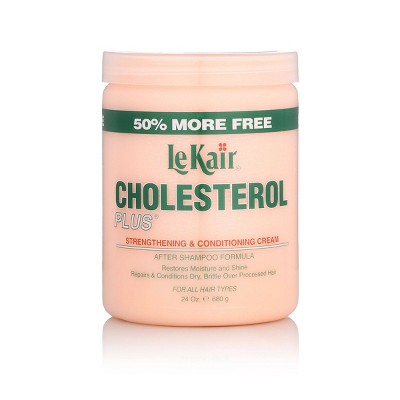 LeKair Cholesterol Plus Strengthening & Conditioning Cream - 24oz/6pk