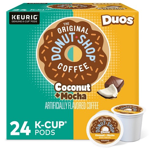The Original Donut Shop Duos Coconut + Mocha Keurig Single-serve K