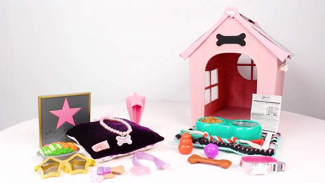 Our Generation OG Puppy House Dog House Accessory Playset for 18&#34; Dolls, 2 of 14, play video