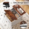 35.43" Lift-Top Coffee Table with Storage & Power - 3 of 4