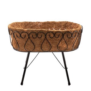 The Lakeside Collection Coir Planter - Coconut Coir Outdoor Planter for Window Box - 1 of 4
