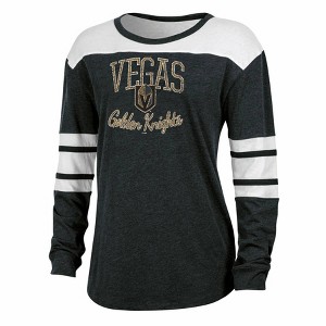 NHL Vegas Golden Knights Women's Long Sleeve Fashion T-Shirt - 1 of 3