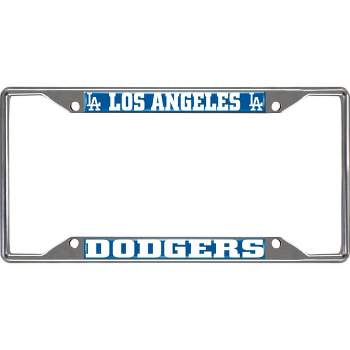 MLB Los Angeles Dodgers Stainless Steel License Plate Frame