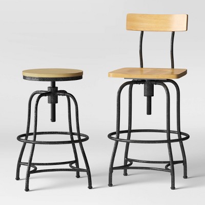target woodsboro adjustable stool
