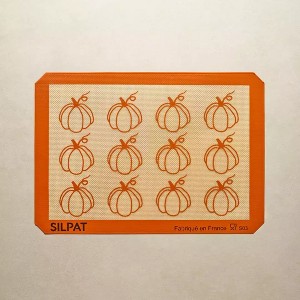 Silpat #1 Non-Stick Baking Mat, Handcrafted in France Since 1965, Trusted by Chefs, Certified Food Safe (12 Thanksgiving Half Size) - 1 of 4