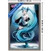 Trends International Hatsune Miku - Moonlight Elegance Framed Wall Poster Prints - 3 of 4