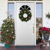 Northlight 24" Unlit Lush Mixed Pine Artificial Christmas Wreath - 2 of 4