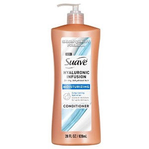 Suave Hyaluronic Hair Conditioner with Pump - 28 fl oz - 1 of 4
