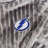 NHL Tampa Bay Lightning Ribbed Silk Touch Robe - 2 of 3