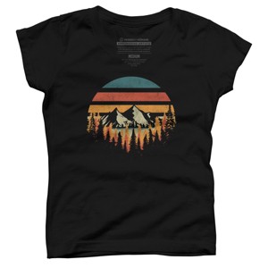 Girl's Design By Humans Deeply Wild By orangedan T-Shirt - 1 of 3