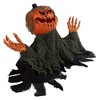 Northlight 30" Black and Orange Animated Pumpkin Halloween Decoration - 4 of 4
