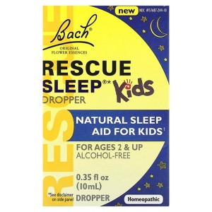Bach Kids, Rescue Sleep Dropper, Ages 2 & Up, Alcohol-Free, 0.35 fl oz (10 ml) - 1 of 4