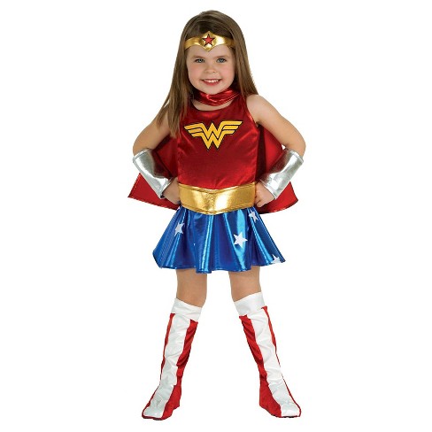 Toddler Dc Super Hero Girls Wonder Woman Halloween Costume 2t Target