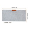 Unique Bargains Felt Dual Side Soft Smooth Office Writing Desk Mouse Pad - 2 of 3