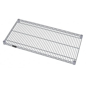 Quantum Storage Systems Wire Shelf, 30"W X 12"D, 600 - 800 Lb. Capacity, Gray Epoxy Antimicrobial Finish, Nsf - 1 of 1