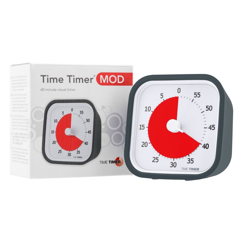 Time Timer MOD Timer, Charcoal Gray, 2 of 9
