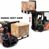 Toy Forklift Truck with Pallet Cargo - 1: 22 Scale, Friction Powered, Manual Lifting for Play - 2 of 4