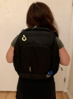 Girl embark online backpack