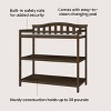Child Craft Arch Top Infant Changing Table, Water-Resistant Pad and Safety Strap, Anti-Tip Kit Included to Prevent Tipping, Baby Safe Finish - 3 of 4
