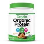 Orgain Organic Protein Vegan Plant Based Powder - Chocolate Peanut Butter - 16.3oz
