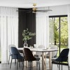 FUFU&GAGA 47-inch Ceiling Fan with Wooden Blades and Multi-Color LED Lights - 2 of 4