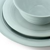 Gibson 32 Piece Stoneware Dinnerware and Stainless Steel Flatware Combo Set - 4 of 4