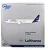 Airbus A321neo Commercial Aircraft "Lufthansa - 600th Airbus Aircraft" White with Dark Blue 1/400 Diecast Model by GeminiJets - 3 of 3