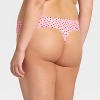 Women's Invisible Edge Thong 3pk - Wild Fable™ Navy/Pink Hearts/Red - 3 of 3