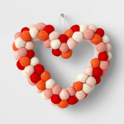 20-Count Red LED Mini Hearts Valentine's Day Lights - 4.75ft, White Wire