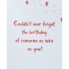 Birthday Card Puppy: Carlton Cards, Multicolored, Vertical Fold, Animal Pattern, 8.25" x 5.375", Birthday Celebration - 3 of 4
