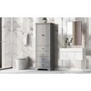 ORRD 2-Door 4-Drawer Storage Cabinet, Adjustable Shelf, MDF Board, Grey - for Bathroom, Office - 3 of 4