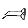 Tom Ford FT 1089 01C Womens Butterfly Sunglasses Black 60mm - 3 of 3