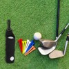 Unique Bargains Neoprene Waist-Mounted Lightweight Golf Ball Carry Bags 2 Pcs - 4 of 4