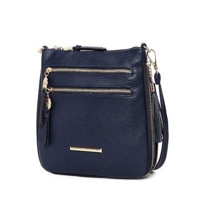 MKF Collection Angelina Crossbody Shoulder Women's Handbag Vegan Leather Purse by Mia K