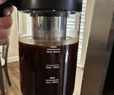 Instant Cold Brew Electric Coffee Maker, From the Makers of Instant Pot,  Customize Your Brew Strength, Easy-to-Use, Dishwasher Safe Glass Pitcher