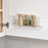 iDesign Adhesive Organizer Bin for Kitchen - Set of 4 - Clear - 3 of 4