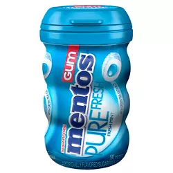 Mentos Pure Fresh Freshmint Sugar-Free Gum - 50ct